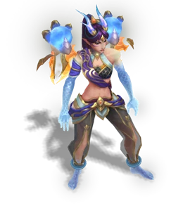 Heavenscale Kai'Sa Sapphire chroma