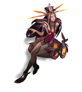 Graceful Phoenix Seraphine Ruby chroma