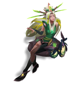 Graceful Phoenix Seraphine Emerald chroma