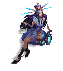 Graceful Phoenix Seraphine Sapphire chroma