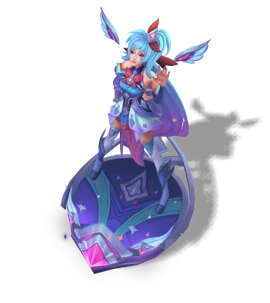 Star Guardian Seraphine Sapphire chroma