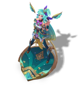 Star Guardian Seraphine Turquoise chroma