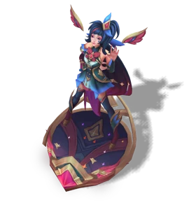 Star Guardian Seraphine Obsidian chroma