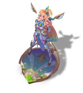 Star Guardian Seraphine Rainbow chroma