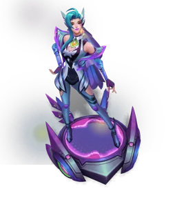 Battle Dove Seraphine Amethyst chroma