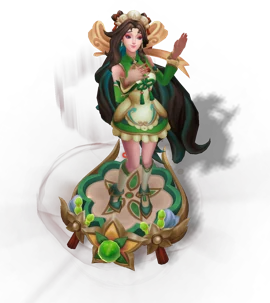 Dumpling Darlings Seraphine Emerald chroma