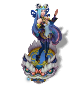 Firecracker Seraphine Sapphire chroma