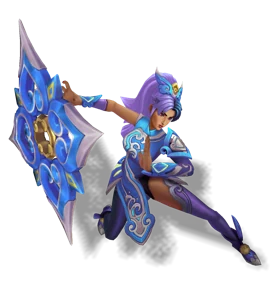 Mythmaker Sivir Sapphire chroma