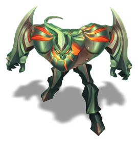 Battlecast Zac Emerald chroma