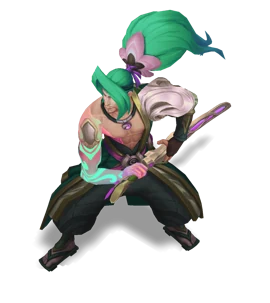 Spirit Blossom Yasuo Emerald chroma