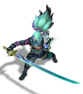 Inkshadow Yasuo Turquoise chroma