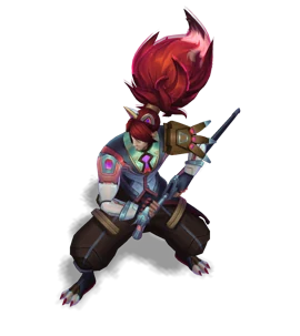 Battle Wolf Yasuo Ruby chroma