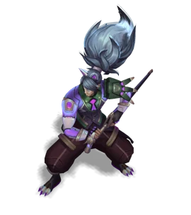 Battle Wolf Yasuo Amethyst chroma