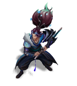 Petals of Spring Yasuo Sapphire chroma