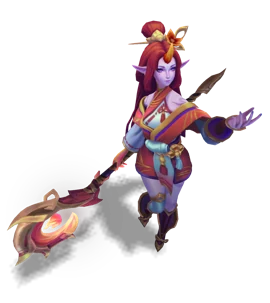 Spirit Blossom Soraka Ruby chroma