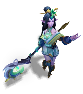 Spirit Blossom Soraka Turquoise chroma