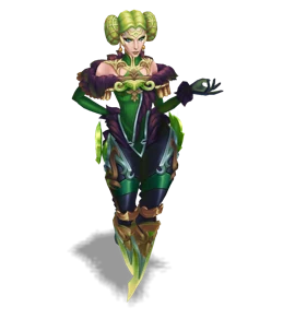 Winterblessed Camille Emerald chroma
