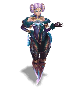 Winterblessed Camille Turquoise chroma