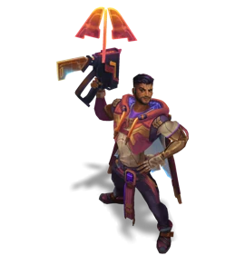 Cyber Pop Akshan Ruby chroma