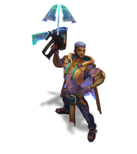 Cyber Pop Akshan Catseye chroma