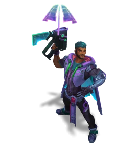Cyber Pop Akshan Tanzanite chroma