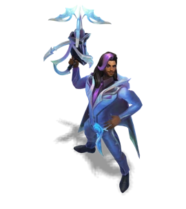 Crystal Rose Akshan Aquamarine chroma
