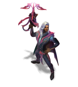 Crystal Rose Akshan Obsidian chroma