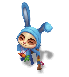 Cottontail Teemo Aquamarine chroma