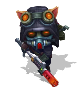 Omega Squad Teemo Obsidian chroma
