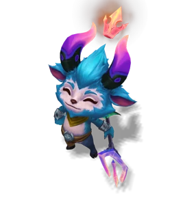 Little Devil Teemo Aquamarine chroma