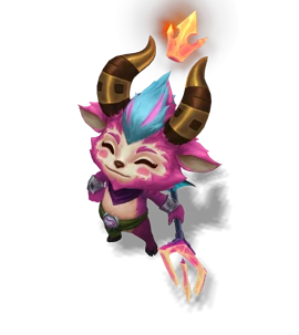 Little Devil Teemo Rose Quartz chroma