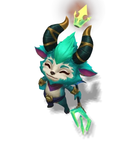 Little Devil Teemo Turquoise chroma