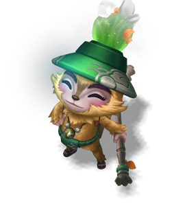 Spirit Blossom Springs Teemo Emerald chroma