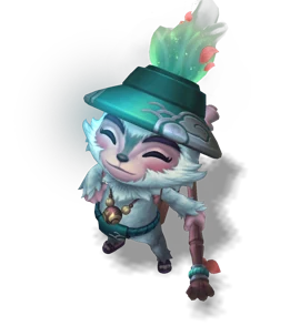 Spirit Blossom Springs Teemo Turquoise chroma