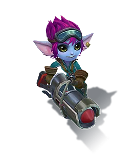 Rocket Girl Tristana Rocket Girl Tristana Punk Purple chroma