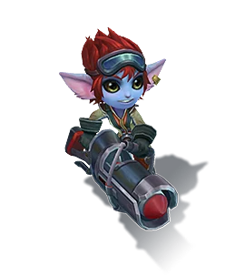Rocket Girl Tristana Rocket Girl Tristana Punk Orange chroma