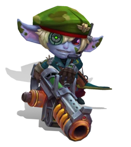 Omega Squad Tristana Emerald chroma