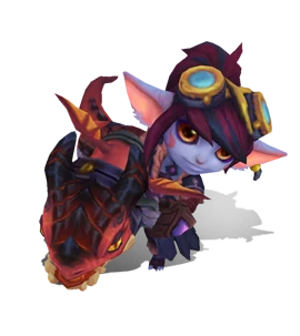 Dragon Trainer Tristana Ruby chroma