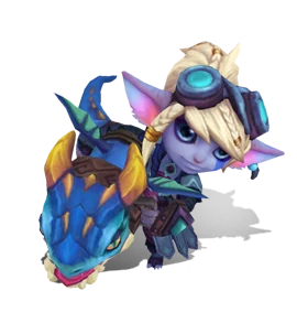 Dragon Trainer Tristana Sapphire chroma