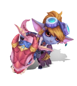 Dragon Trainer Tristana Rose Quartz chroma