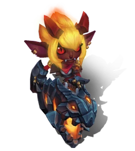 Little Demon Tristana Citrine chroma