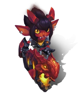 Little Demon Tristana Ruby chroma
