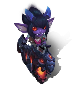 Little Demon Tristana Obsidian chroma