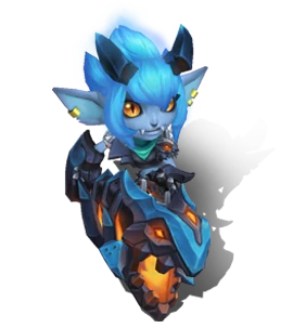 Little Demon Tristana Aquamarine chroma