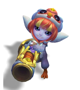 Pengu Cosplay Tristana Citrine chroma