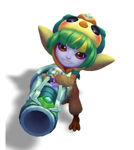 Pengu Cosplay Tristana Peridot chroma