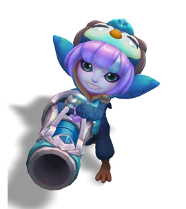 Pengu Cosplay Tristana Pearl chroma