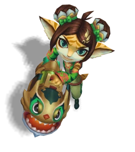 Firecracker Tristana Emerald chroma