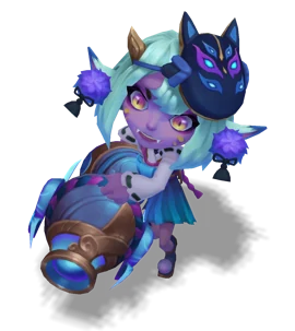 Spirit Blossom Tristana Sapphire chroma