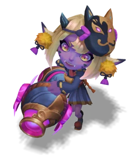 Spirit Blossom Tristana Obsidian chroma